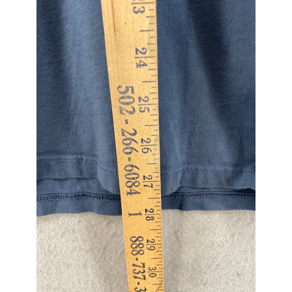 Vineyard Vines Shirt Mens L Blue Long Sleeve Fall is Brewing Preppy Cotton Crew - Picture 3 of 9